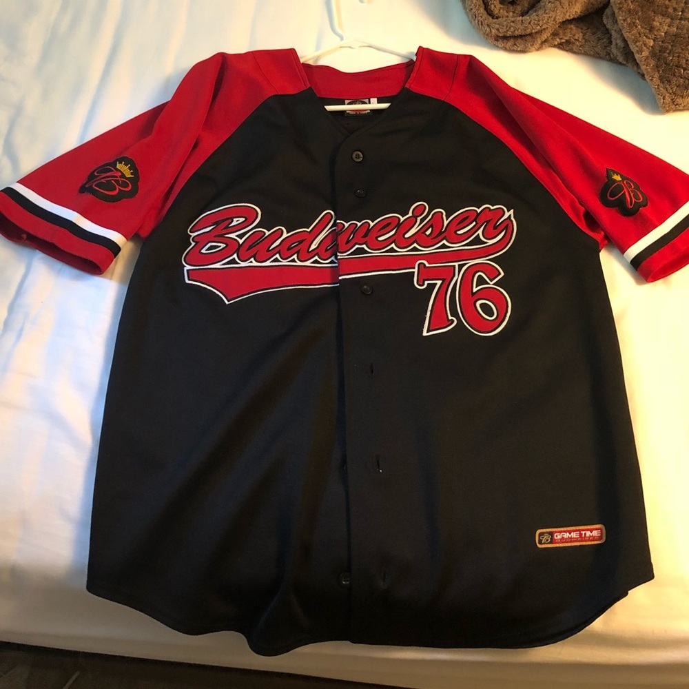 Budweiser Baseball Jersey